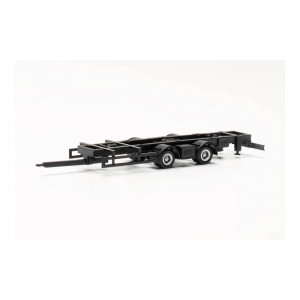 HERPA 1:87 - Teileservice 7,82meter tandem volume trailer chassis (2 pieces)