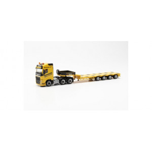 HERPA 1:87 - Volvo FH Gl. semi low-boy semitrailer "Wiemann"