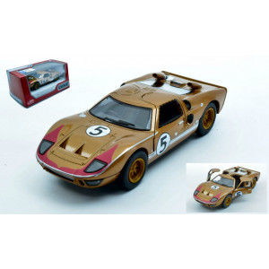 KINSMART 1:32 - FORD GT40 MKII N.5 GOLD BOX CM 12