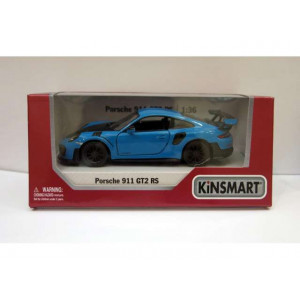 KINSMART 1:36 - PORSCHE 911 RS GT2 (991) 2017, BLUE