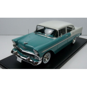 MAGAZINE MODELS 1:24 - CHEVROLET BEL AIR 1956 TURQUOISE/WHITE