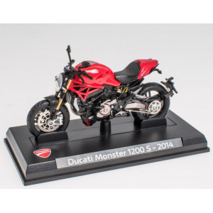 MAGAZINE MODELS 1:24 - DUCATI MONSTER 1200 S - 2014 DUCATI, THE OFFICIAL COLLECTION
