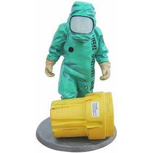 MAGAZINE MODELS 1:27 - FIREMAN -ANTICHEMICAL DRESS - BELGIUM 2001