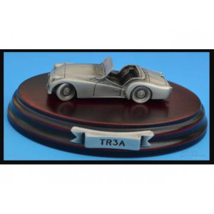 MAGAZINE MODELS 1:43 - TRIUMPH TR3A *TIN CLASSIC CAR COLLECTION*, SILVER