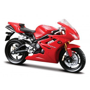 MAISTO 1:18 - TRIUMPH DAYTONA 675, RED