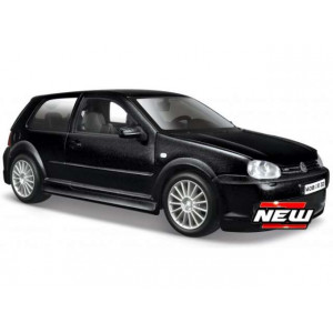 MAISTO 1:24 - VOLKSWAGEN GOLF 4 R32, MATT BLACK