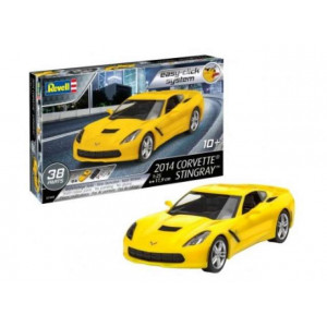 REVELL 1:25 - CORVETTE STINGRAY 2014 LEVEL 2, PLASTIC MODELKIT