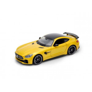WELLY 1:24 - MERCEDES AMG GT R 2017, YELLOW