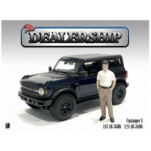 AMERICAN DIORAMA 1:18 - THE DEALERSHIP *CUSTOMER I*