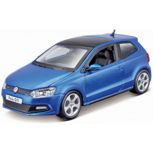 BBURAGO 1:24 - VW POLO GTI M5, BLUE