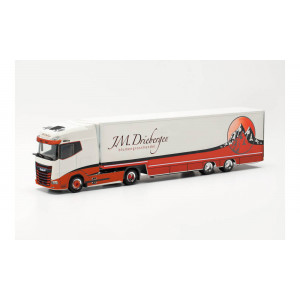 HERPA 1:87 - DAF XG+ refrigerated box semitrailer „J.M.Driebergen“ (Niederlande/Katwijk)
