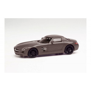 HERPA 1:87 - Mercedes-Benz SLS AMG, Monza Grey Metallic