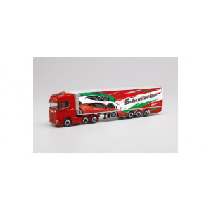 HERPA 1:87 - Scania CS 20 high roof 6x2 refrigerated semitrailer „Schumacher Würselen“