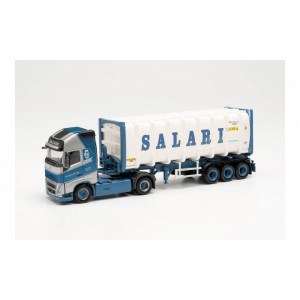 HERPA 1:87 - Volvo FH Gl. 2020 30 ft. Bulkcontainer-Sattelzug / 30 ft. bulkcontainer trailer „Salari“ (Niederlande/Sittard)
