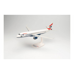 HERPA (WINGS) 1:100 - British Airways Cityflyer Embraer E190 – G-LCYN