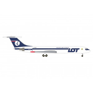 HERPA (WINGS) 1:500 - LOT Polish Airlines Ilyushin IL-62M - SP-LBB "Ignacy Paderewski"