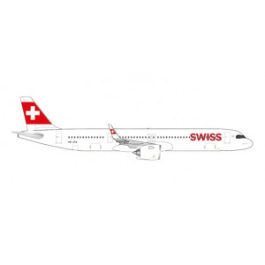 HERPA (WINGS) 1:500 - Swiss International Air Lines Airbus A321neo – HB-JPA “Stoos”