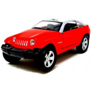 MAGAZINE MODELS 1:38 - JEEP JEEPSTER RED