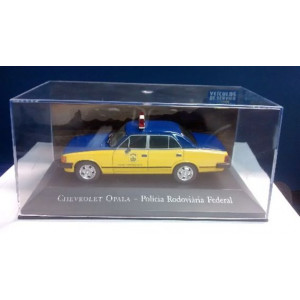 MAGAZINE MODELS 1:43 - CHEVROLET OPALA 1988 - POLICIA RODOVIORIA