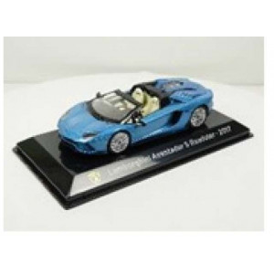 MAGAZINE MODELS 1:43 - LAMBORGHINI AVENTADOR S ROADSTER 2017, BLUE