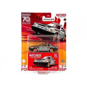MATCHBOX 1:64 - FORD MUSTANG LX SSP 1993 MATCHBOX SUPERFAST ASSORTMENT , 70TH ANNIVERSARY, PRIMER GREY.