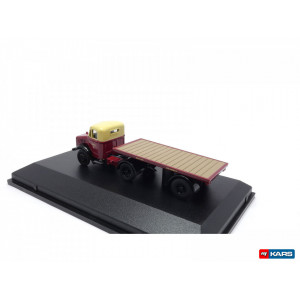 OXFORD 1:76 (00) - Bedford OX Flatbed Trailer British Rail