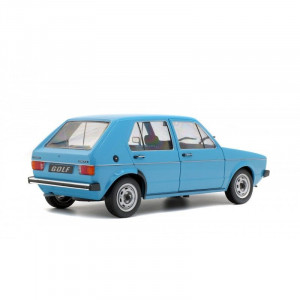 SOLIDO 1:18 - VW GOLF L 1983 BLEU MIAMI