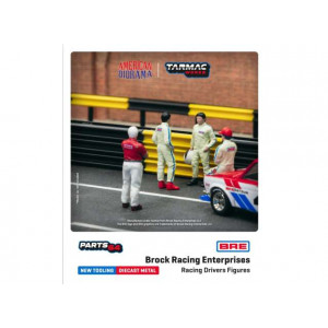 TARMAC 1:64 - RACE DRIVERS BROCK RACING ENTERPRISES *FIGURES*,
