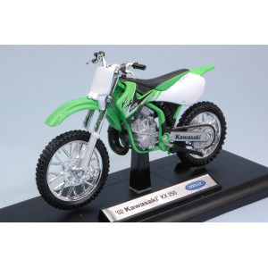 WELLY 1:18 - KAWASAKI 2002 KX 250, GREEN
