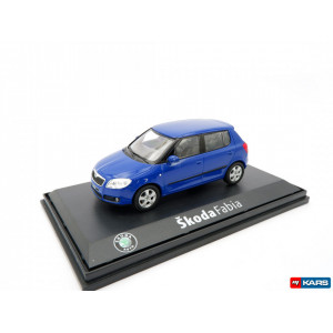 ABREX 1:43 - SKODA FABIA II 2007 BLUE DYNAMIC