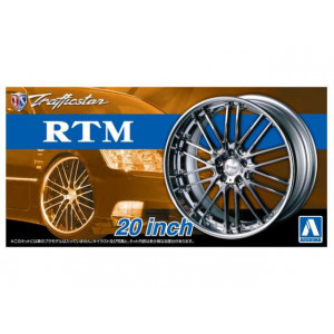 AOSHIMA 1:24 - TRAFFICSTAR RTM 20 INCH, PLASTIC MODELKIT