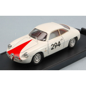 BANG 1:43 - ALFA ROMEO GIULIETTA SZ N.294 FORNOVO-M.CASSIO 1962 C.D.INNOCENTI