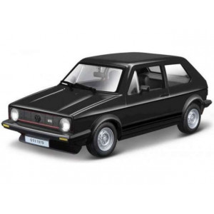BBURAGO 1:24 - VOLKSWAGEN GOLF MK 1 1979, BLACK