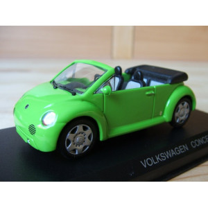 DETAIL CARS 1:43 - VOLKSWAGEN BEETLE CONCEPT 1 CABRIO 1994, GREEN
