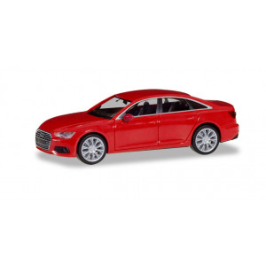HERPA 1:87 - AUDI A6 ® LIMOUSINE, TANGO RED METALLIC