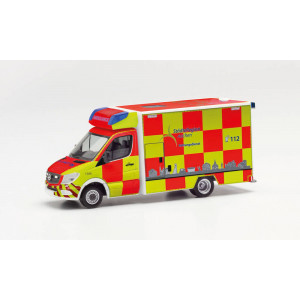 HERPA 1:87 - Mercedes-Benz Sprinter `13 Fahrtec ambulance „Städteregion Aachen“