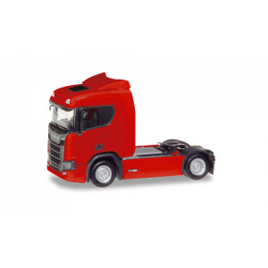 HERPA 1:87 - Scania CR 20 low roof rigid tractor, red