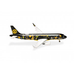 HERPA (WINGS) 1:200 - Eurowings Airbus A320 "BVB Fanairbus" – D-AEWM