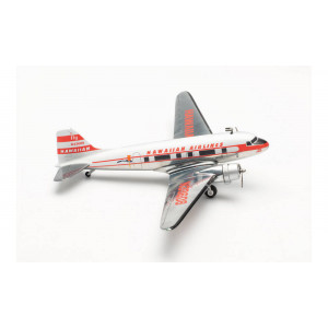 HERPA (WINGS) 1:200 - Hawaiian Airlines Douglas DC-3 “Viewmaster” – N33608