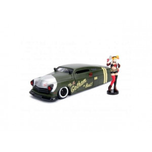 JADA 1:24 - MERCURY 1951 *HARLEY QUINN* INCLUDING HARLEY QUINN FIGURE, GREEN