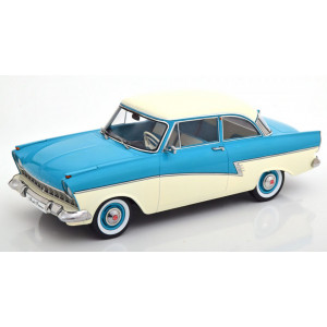 KK SCALE 1:18 - FORD TAUNUS 17M P2 1957, BLUE/WHITE