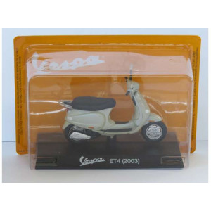 MAGAZINE MODELS 1:18 - VESPA ET4 2003, BEIGE-WHITE