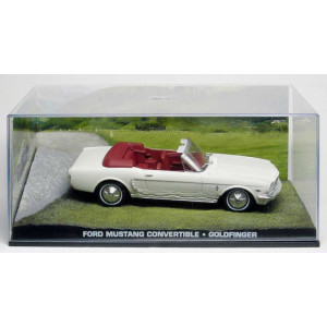 MAGAZINE MODELS 1:43 - FORD MUSTANG CONVERTIBLE - GOLDFINGER
