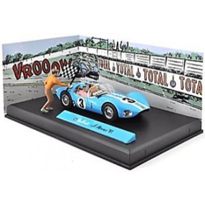 MAGAZINE MODELS 1:43 - LE MANS '61 LE 13 EST AU DUPART - MICHEL VAILLANT SERIES