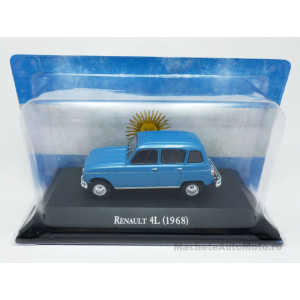 MAGAZINE MODELS 1:43 - RENAULT 4L 1968, BLUE