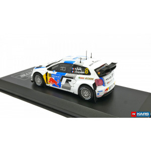 MAGAZINE MODELS 1:43 - VOLKSWAGEN POLO R WRC 2013 #8 RALLY FINLAND SEBASTIEN OGIER/ JULIEN INGRASSIA