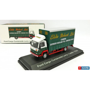 MAGAZINE MODELS 1:76 - FORD CARGO CURTAINSIDE LORRY STOBART, GREEN/RED/WHITE
