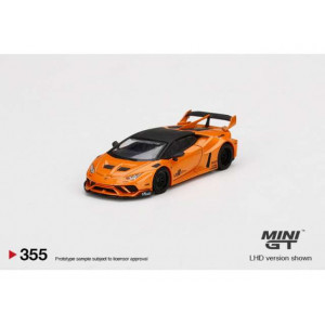 MINI GT 1:64 - LAMBORGHINI HURACAN GT LB WORKS, ARANCIO BOREALIS