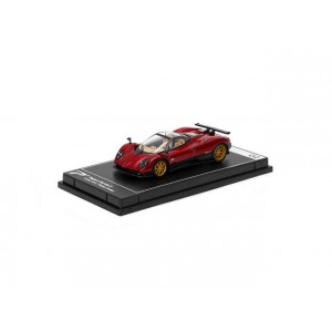 POSTER CARS 1:64 - PAGANI ZONDA F *HYPECAR LEAGUE COLLECTION SERIES*, ROSSO DUBAI