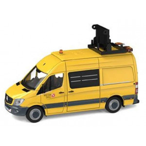 TINY TOYS 1:76 - MERCEDES BENZ SPRINTER EMSD, YELLOW #91